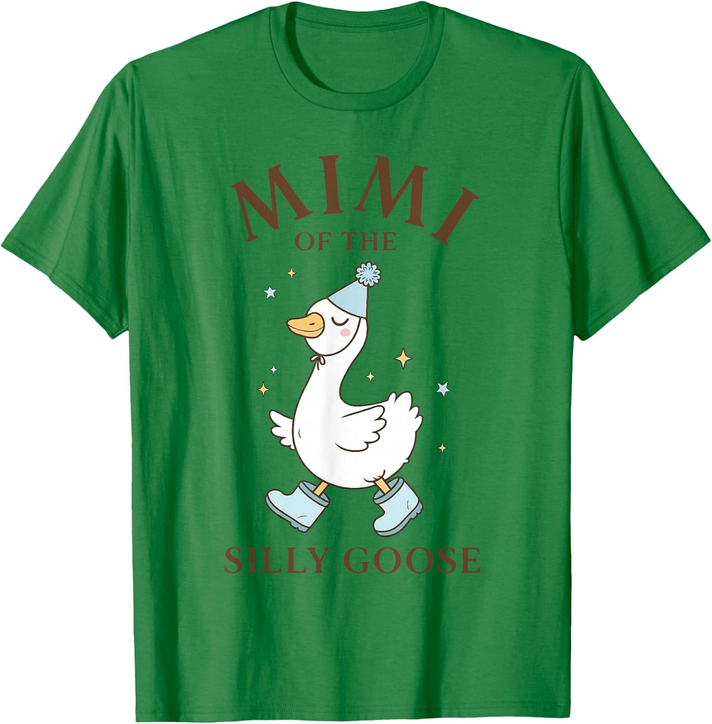 Mimi of The Silly Goose Birthday Family 1st Birthday T-Shirt - T-Shirt | Irish Green