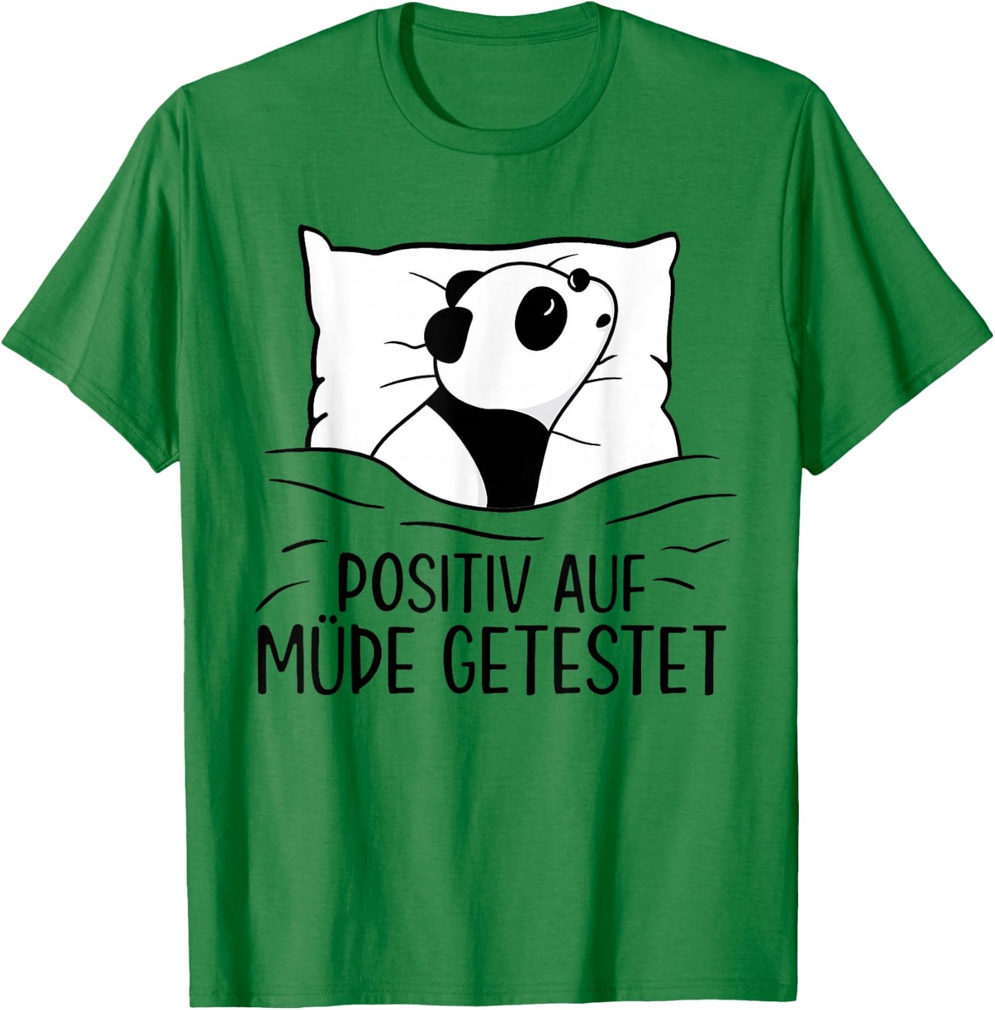 Cute Panda Official Sleep Shirt Pyjamas , White, s T-Shirt - T-Shirt | Irish Green
