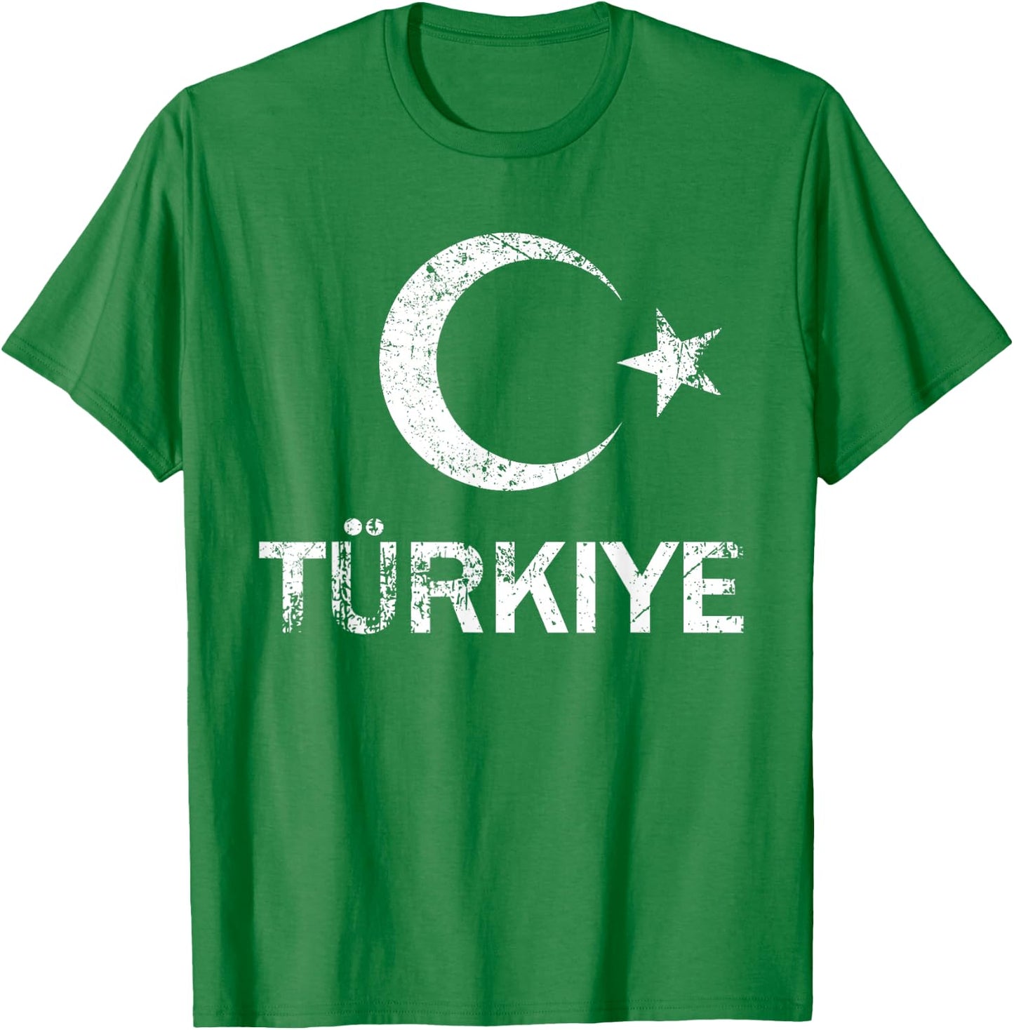 Türkische Flagge TÜRKIYE T-Shirt - T-Shirt | Irish Green