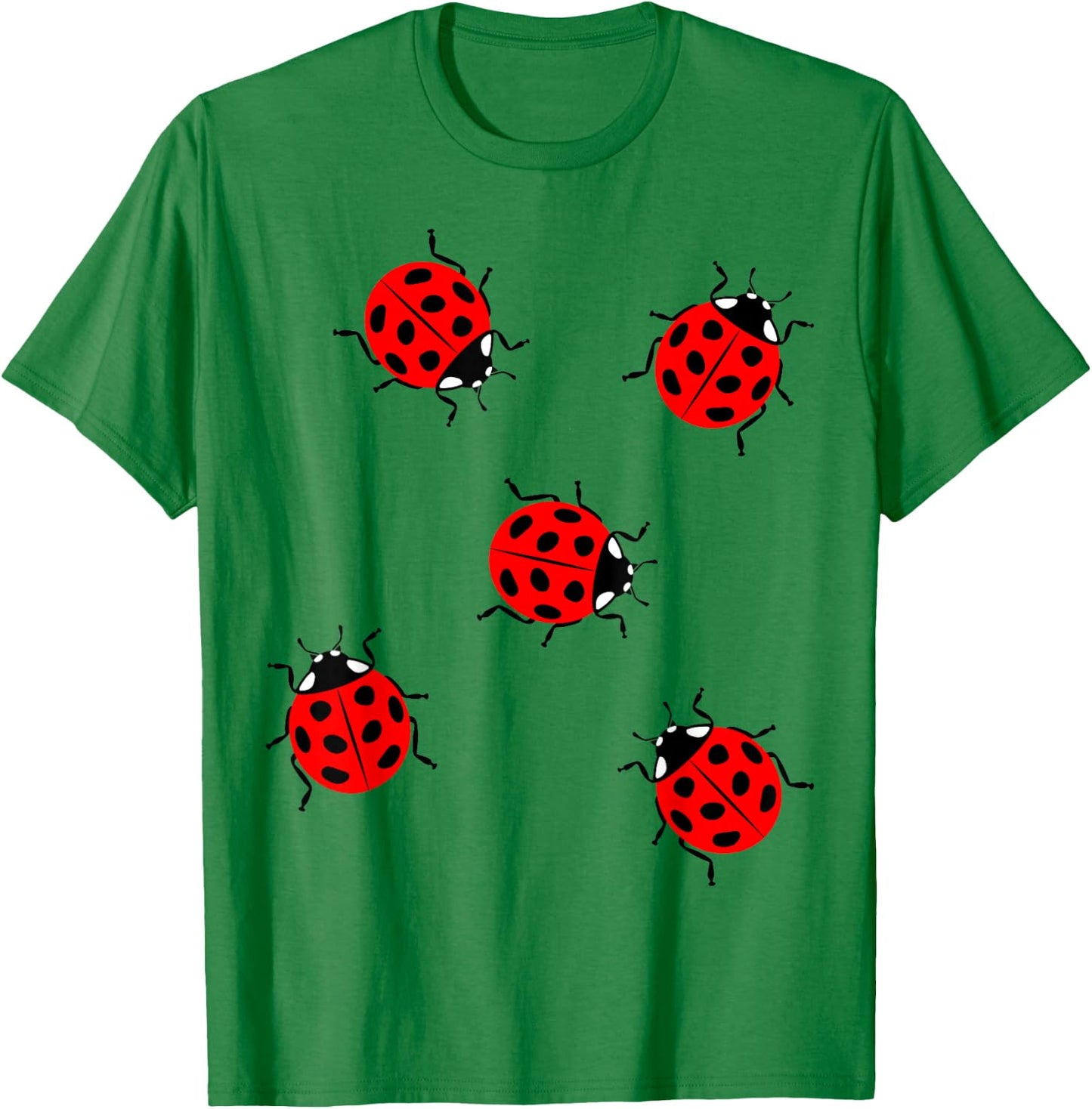 Viele Marienkäfer Süßes Käfer Insekten Sommer T-Shirt - T-Shirt | Irish Green