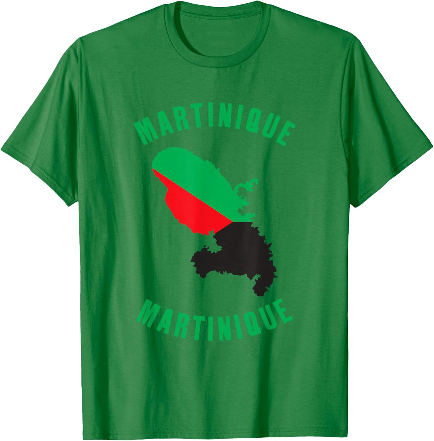 Martinique 972 Cadeau Homme Martiniquais Femme Martiniquaise T-Shirt - T-Shirt | Irish Green