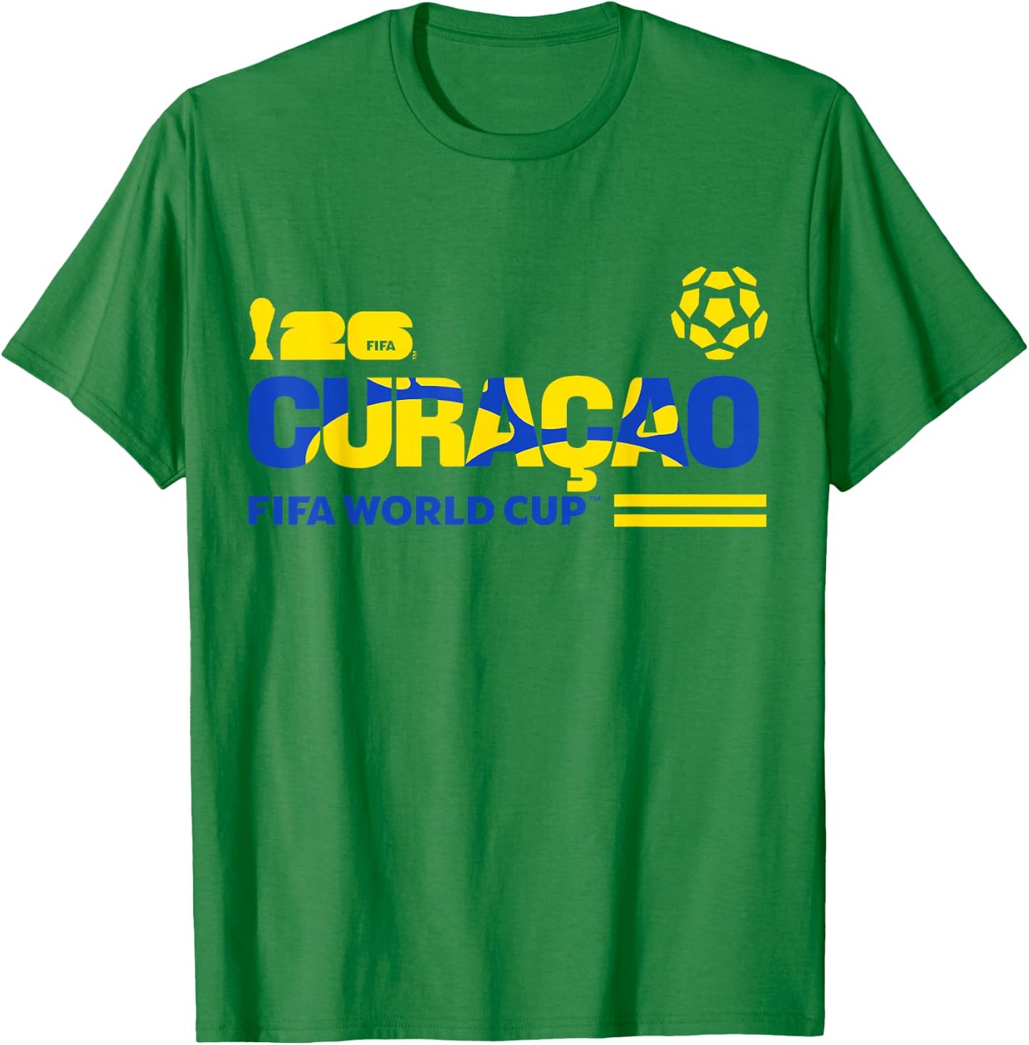 FIFA WM-26-Qualifikation Curacao T-Shirt - T-Shirt | Irish Green