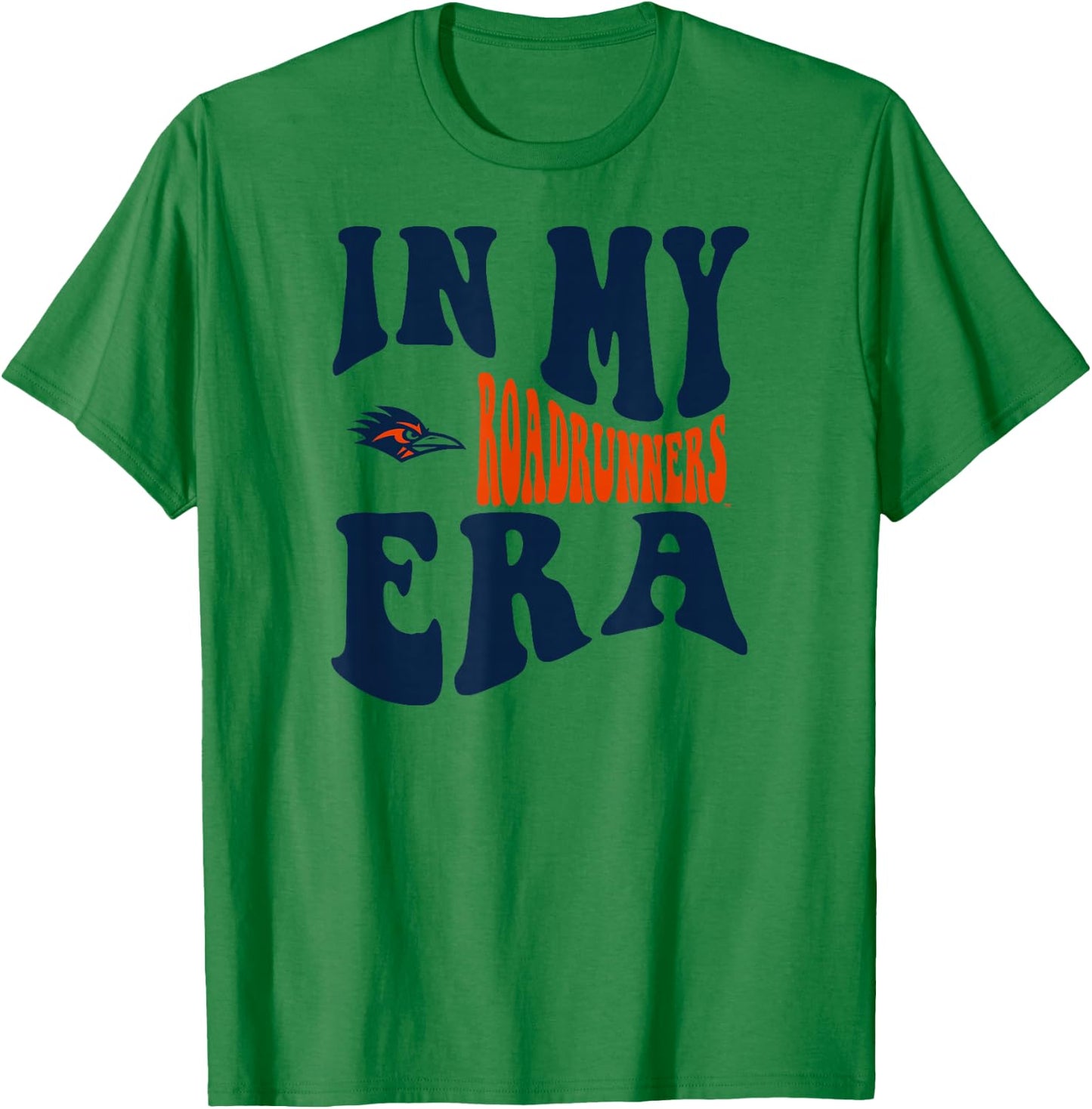 Texas San Antonio Roadrunners Era White Officially Licensed T-Shirt - T-Shirt | Irish Green