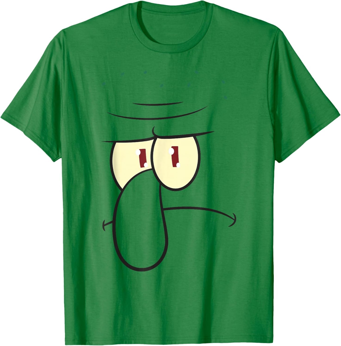 SpongeBob SquarePants Halloween Grumpy Squidward Costume T-Shirt - T-Shirt | Irish Green