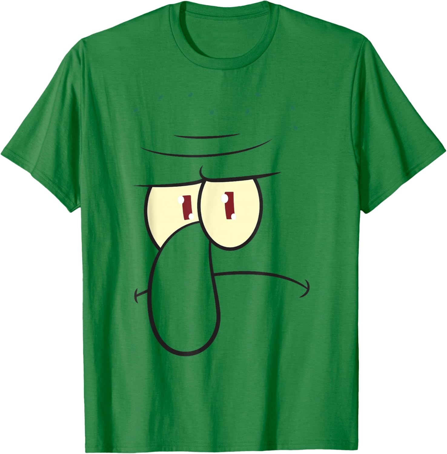 SpongeBob SquarePants Halloween Grumpy Squidward Costume T-Shirt - T-Shirt | Irish Green