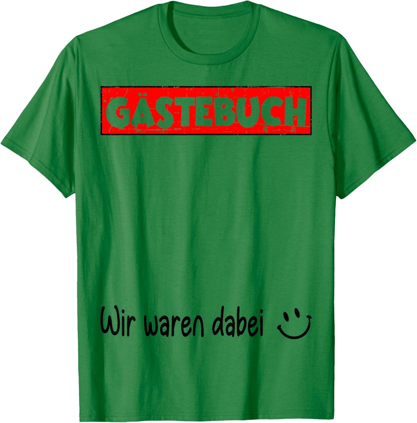 Guestbook , White, s T-Shirt - T-Shirt | Irish Green