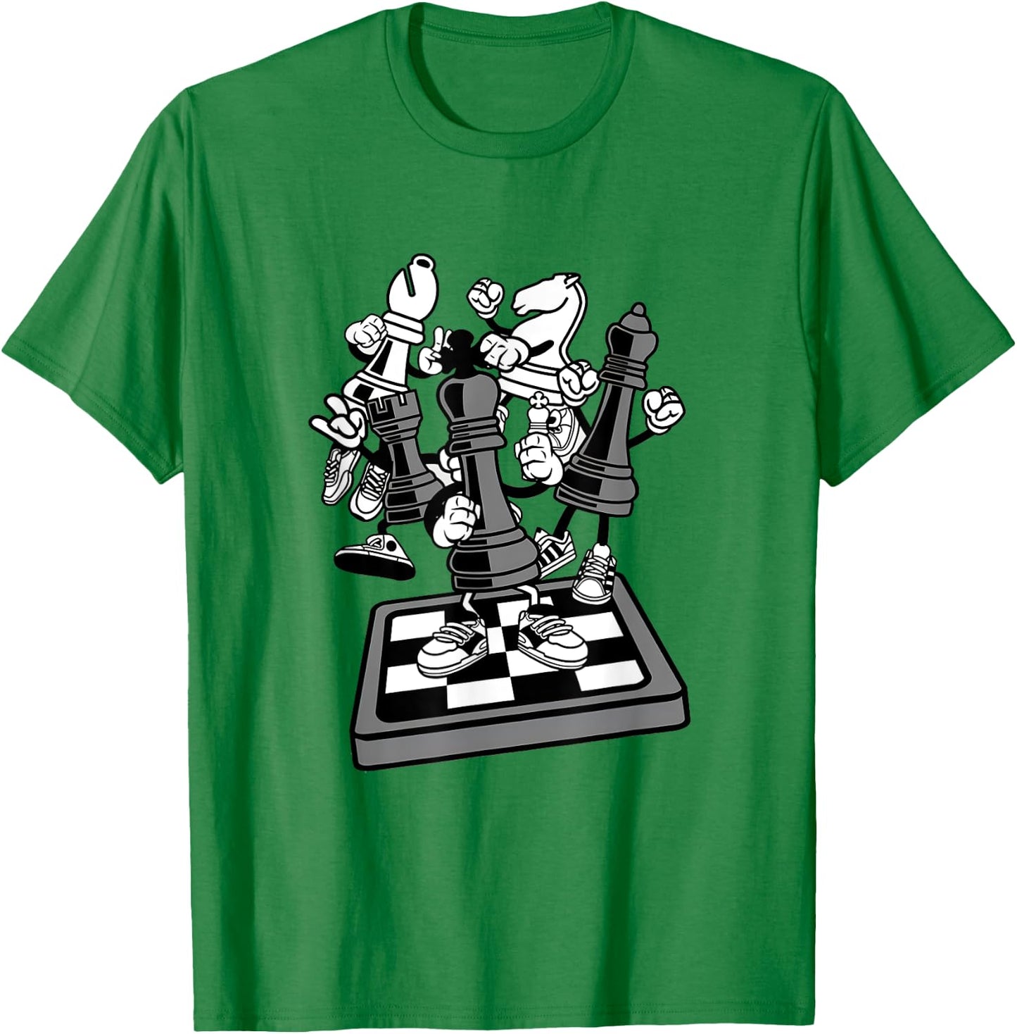 Schach- , Schach Kinder, Schachliebhaber, Schach für Kinder T-Shirt - T-Shirt | Irish Green