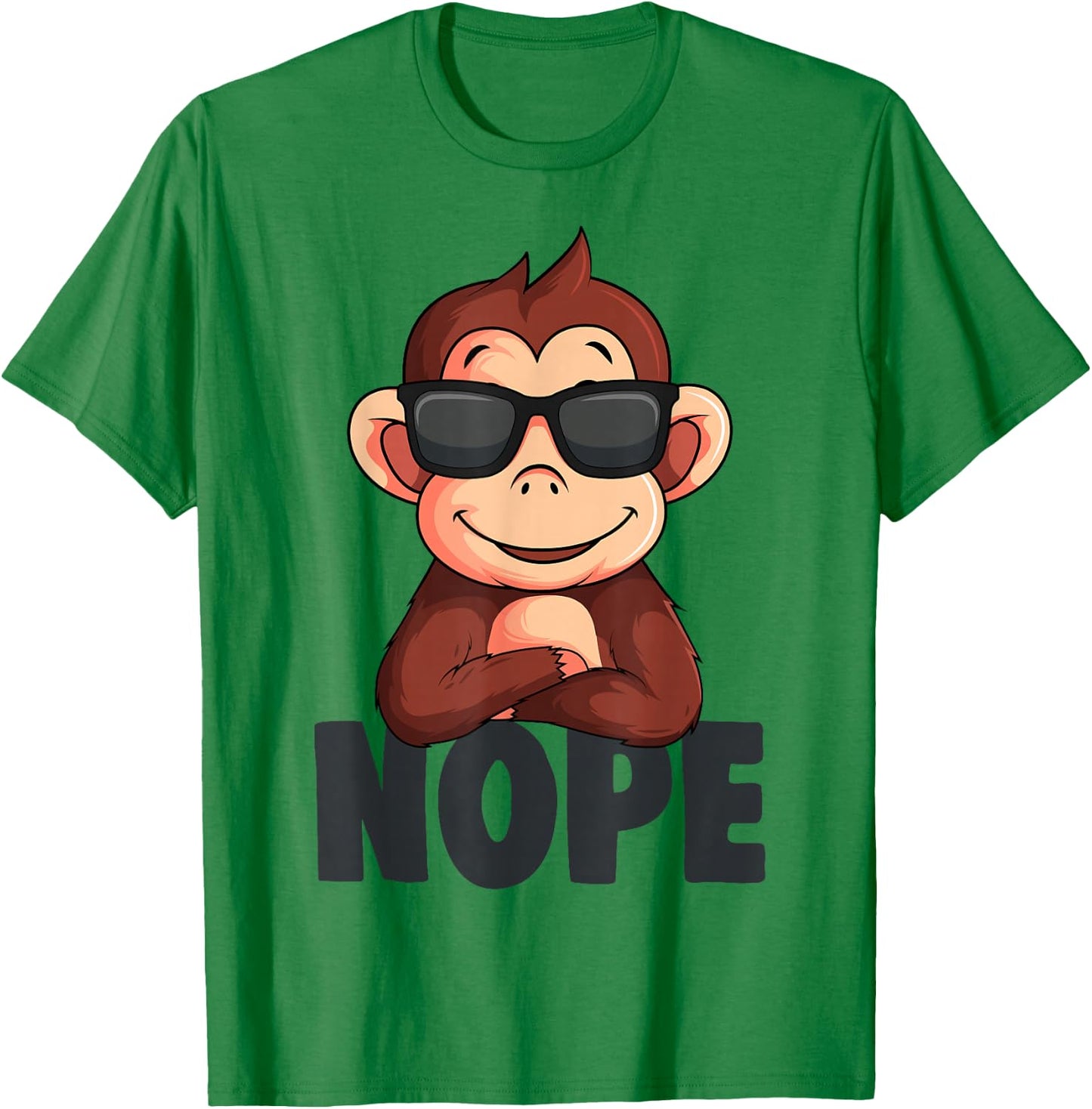 Affen Jungen Mädchen Kinder T-Shirt - T-Shirt | Irish Green