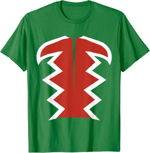 DIY Halloween Costume Retro Flying Monkey (Wings on Back) T-Shirt - T-Shirt | Irish Green