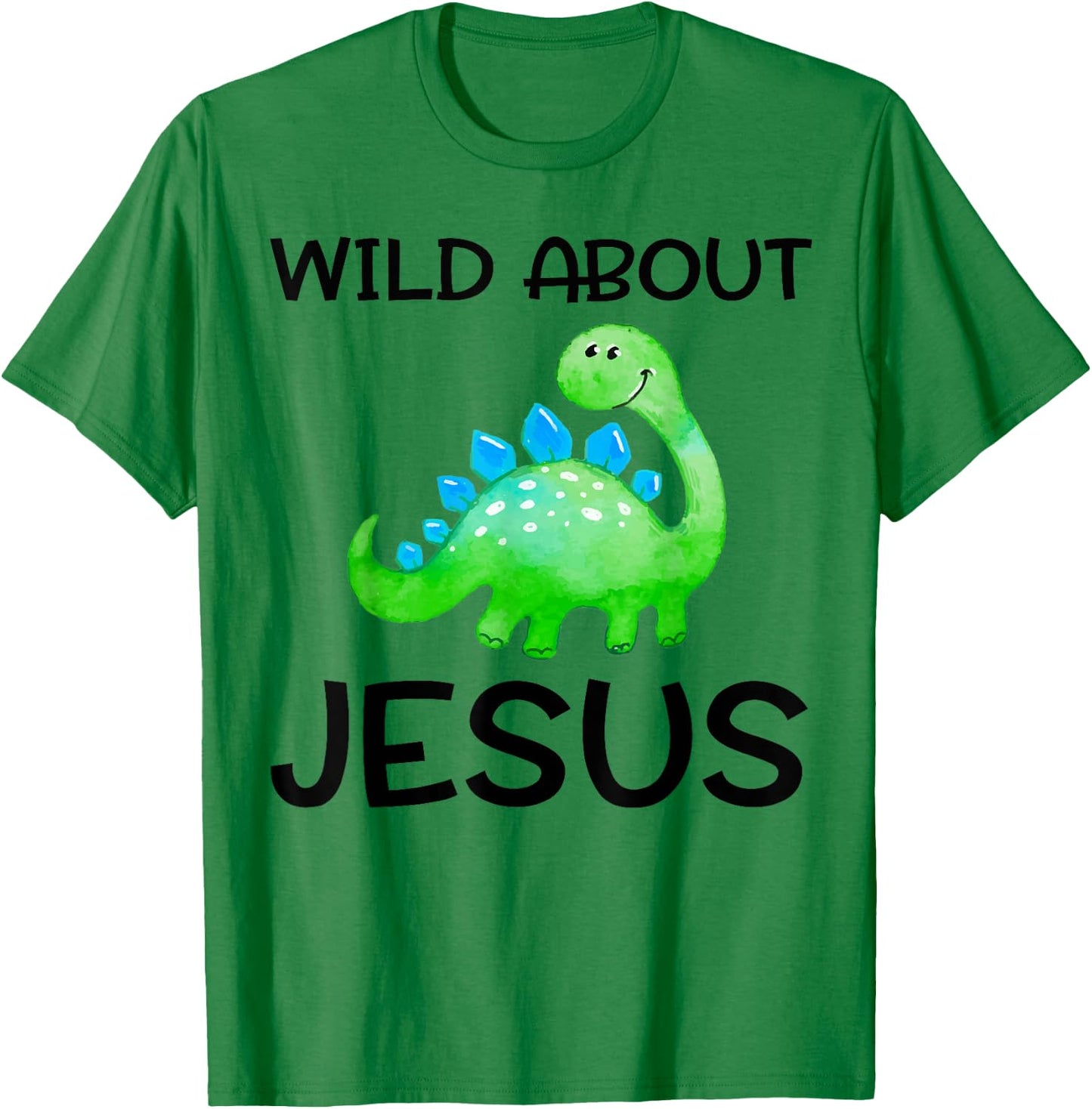 Wild About Jesus Shirt VBS Sunday School Teacher Pastor Dino T-Shirt - T-Shirt | Irish Green