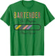 Bartender In Progress Please Wait, Future Bartender Funny T-Shirt - T-Shirt | Irish Green