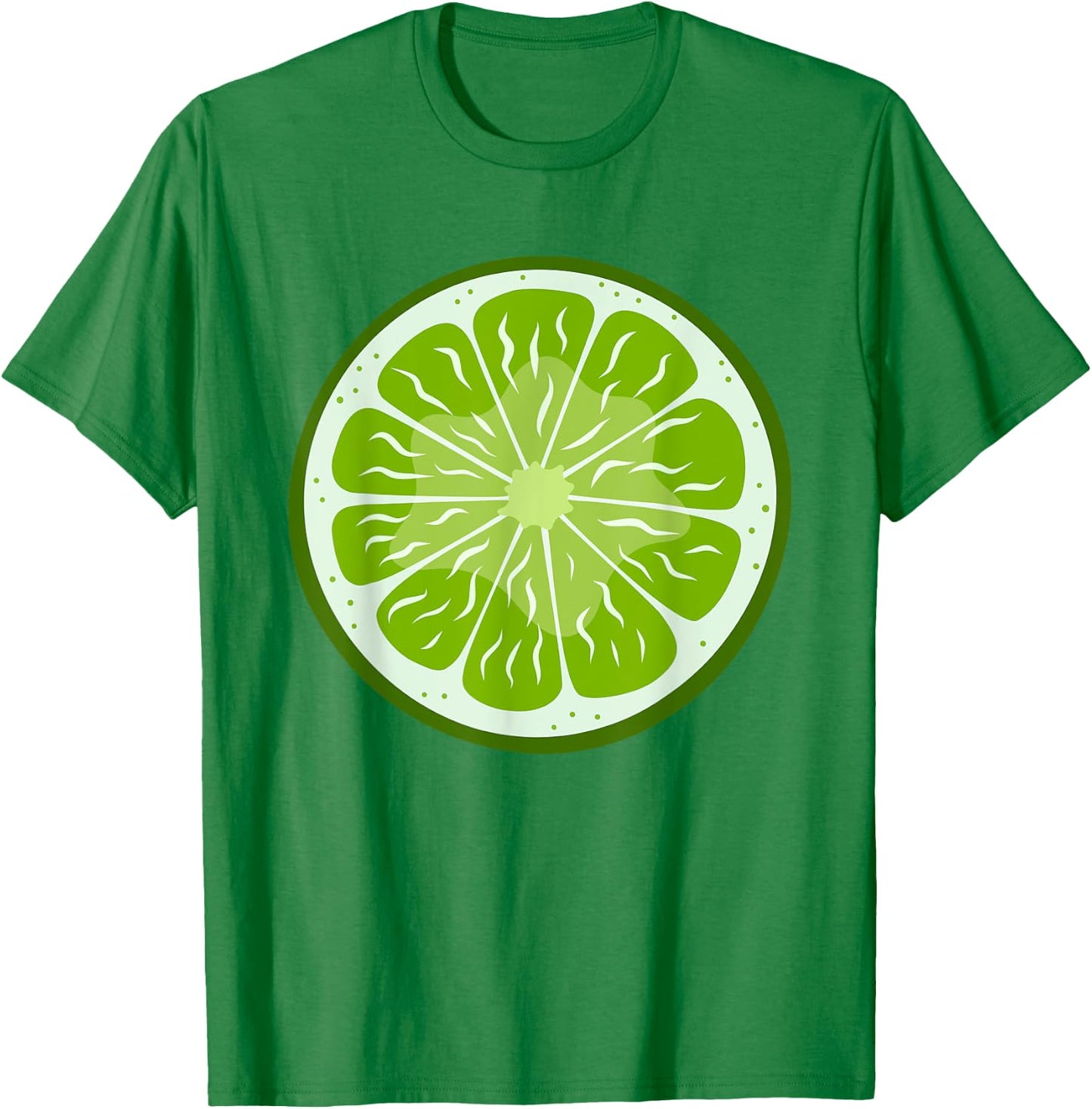 Lime Sliced Fruit Cute Easy Halloween Costume T-Shirt - T-Shirt | Irish Green