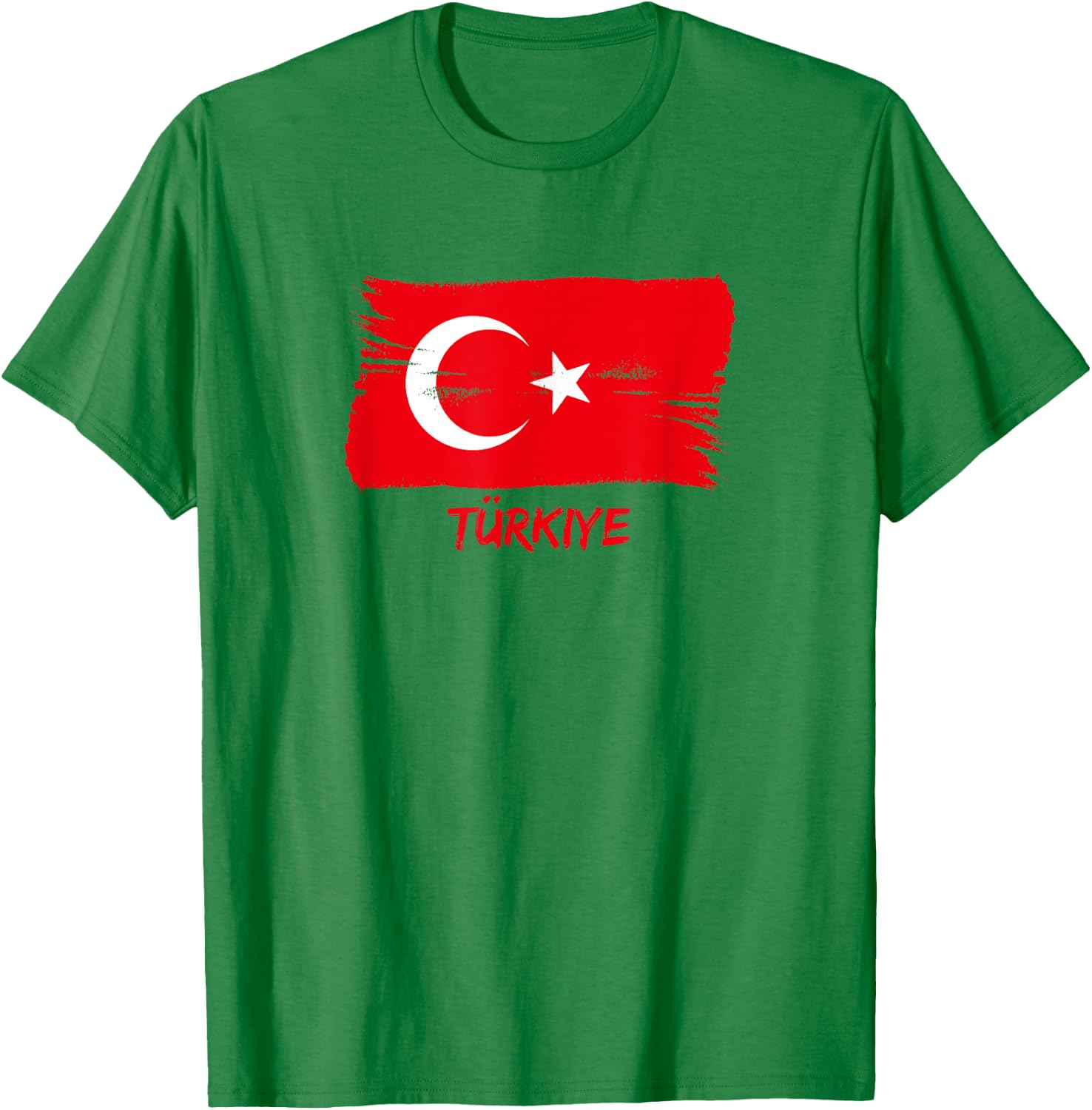 Turkish Fan Flag Turkey T-Shirt - T-Shirt | Irish Green
