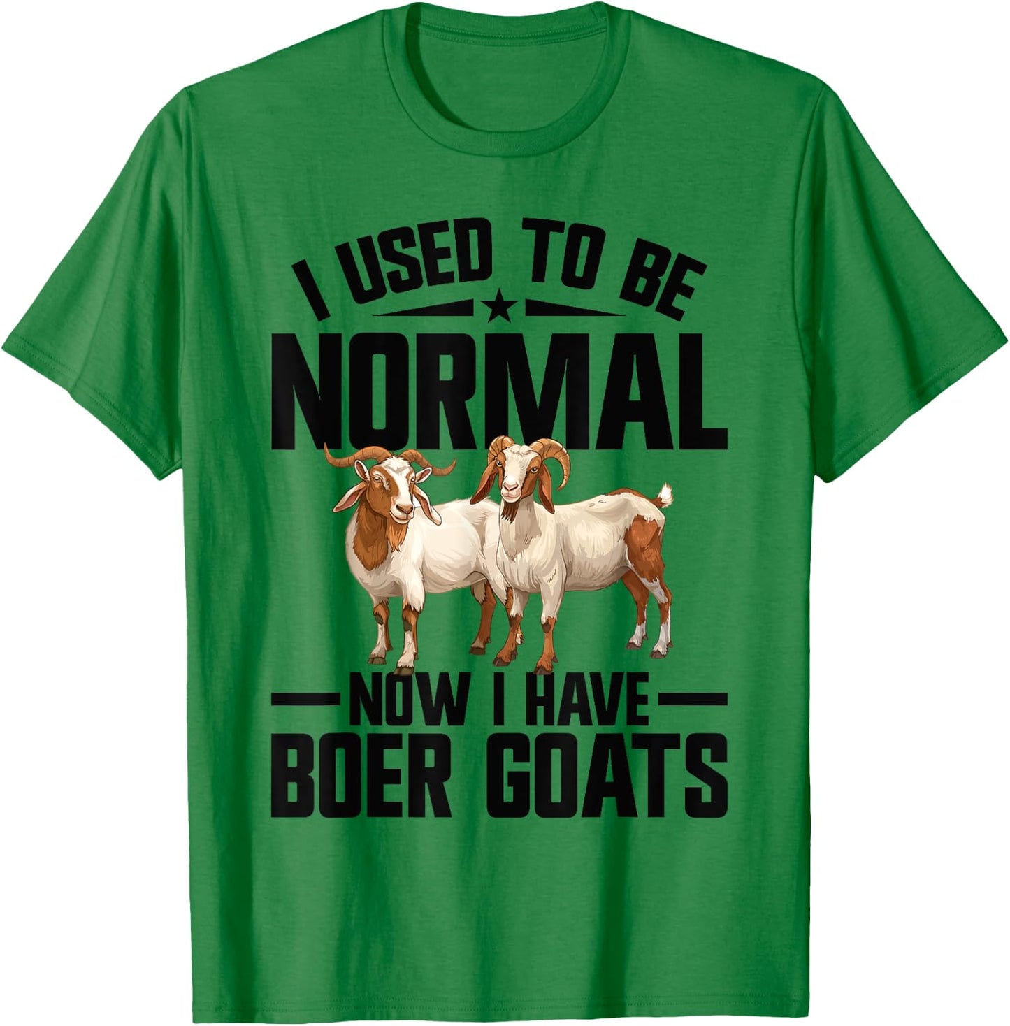 Boer Goat Stuffed Animal Goat Owner Costume Plush Boer Goat T-Shirt - T-Shirt | Irish Green