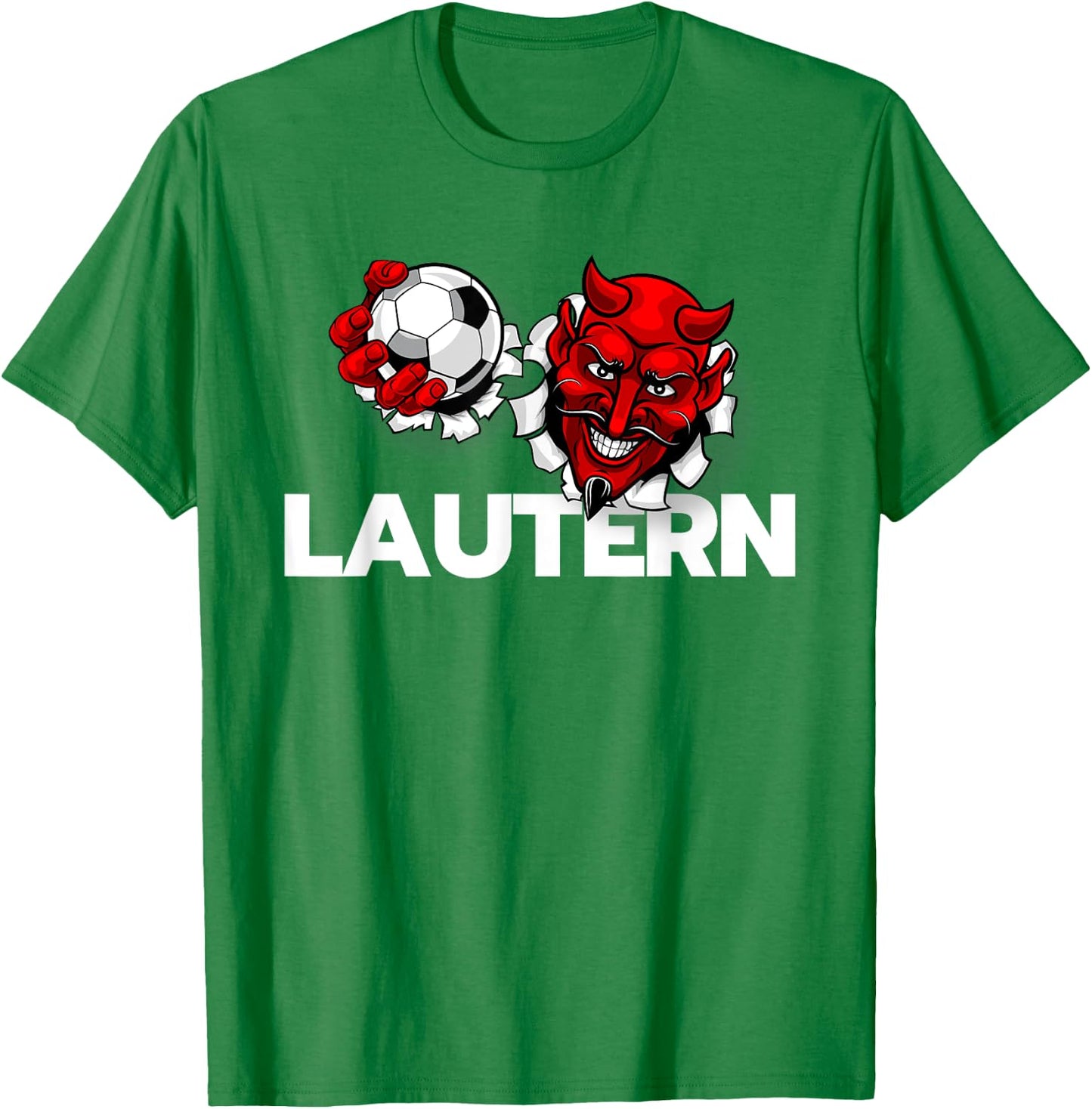 Fussball Lautern Verein Kaiserslautern Lautre Stadt Pfalz T-Shirt - T-Shirt | Irish Green