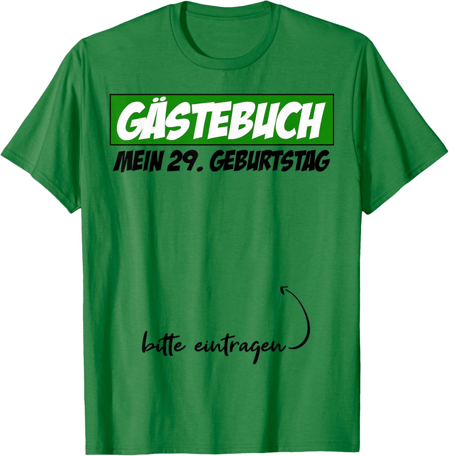 29. Geburtstag Mann Frau 29 Jahre 1997 Deko Lustig Geschenk T-Shirt - T-Shirt | Irish Green