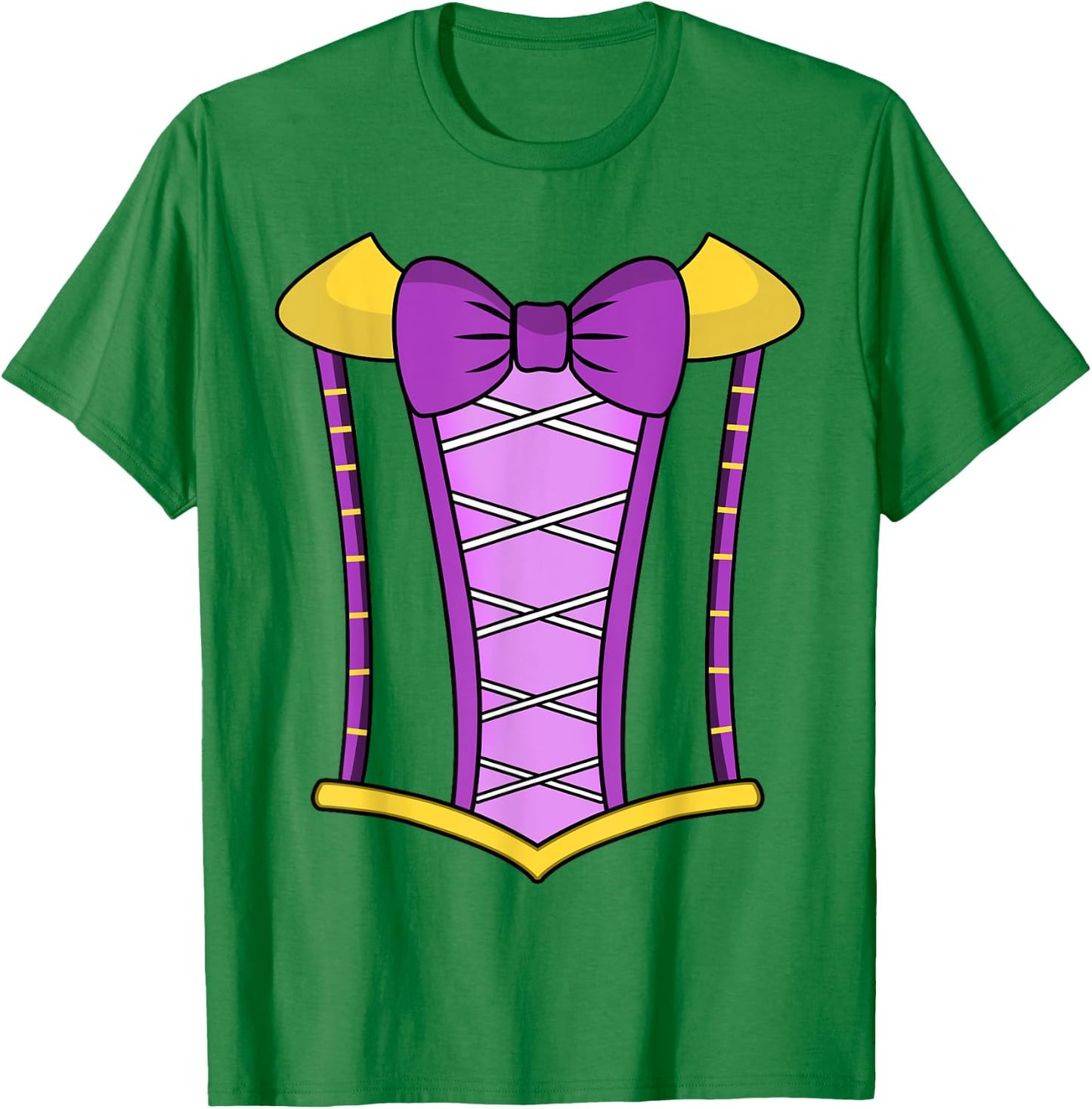 Women Girls Halloween Beautiful Princess Costume T-Shirt - T-Shirt | Irish Green