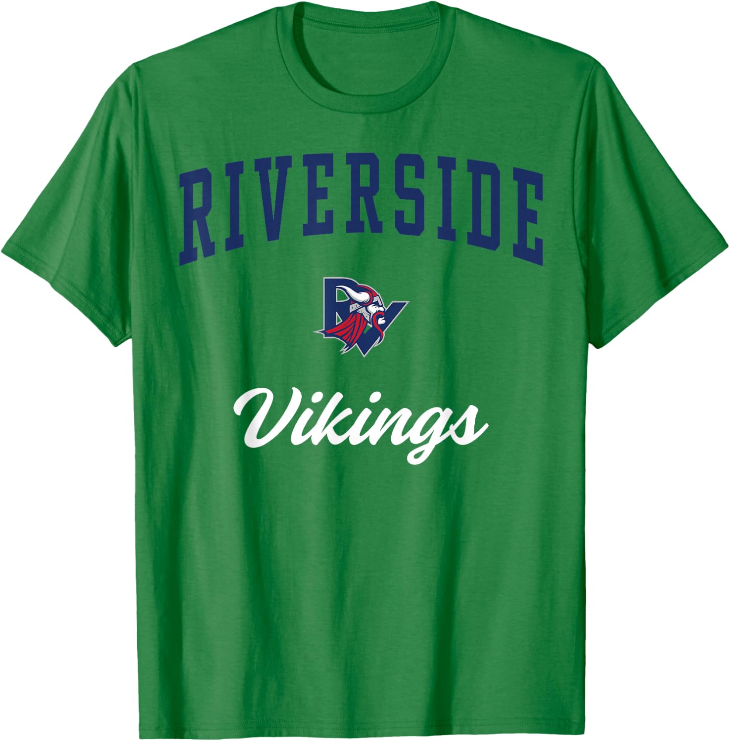 Riverside High School Vikings T-Shirt - T-Shirt | Irish Green