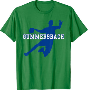 Gummersbach Handball Mannschaft Verein Fan NRW blau weiss T-Shirt - T-Shirt | Irish Green