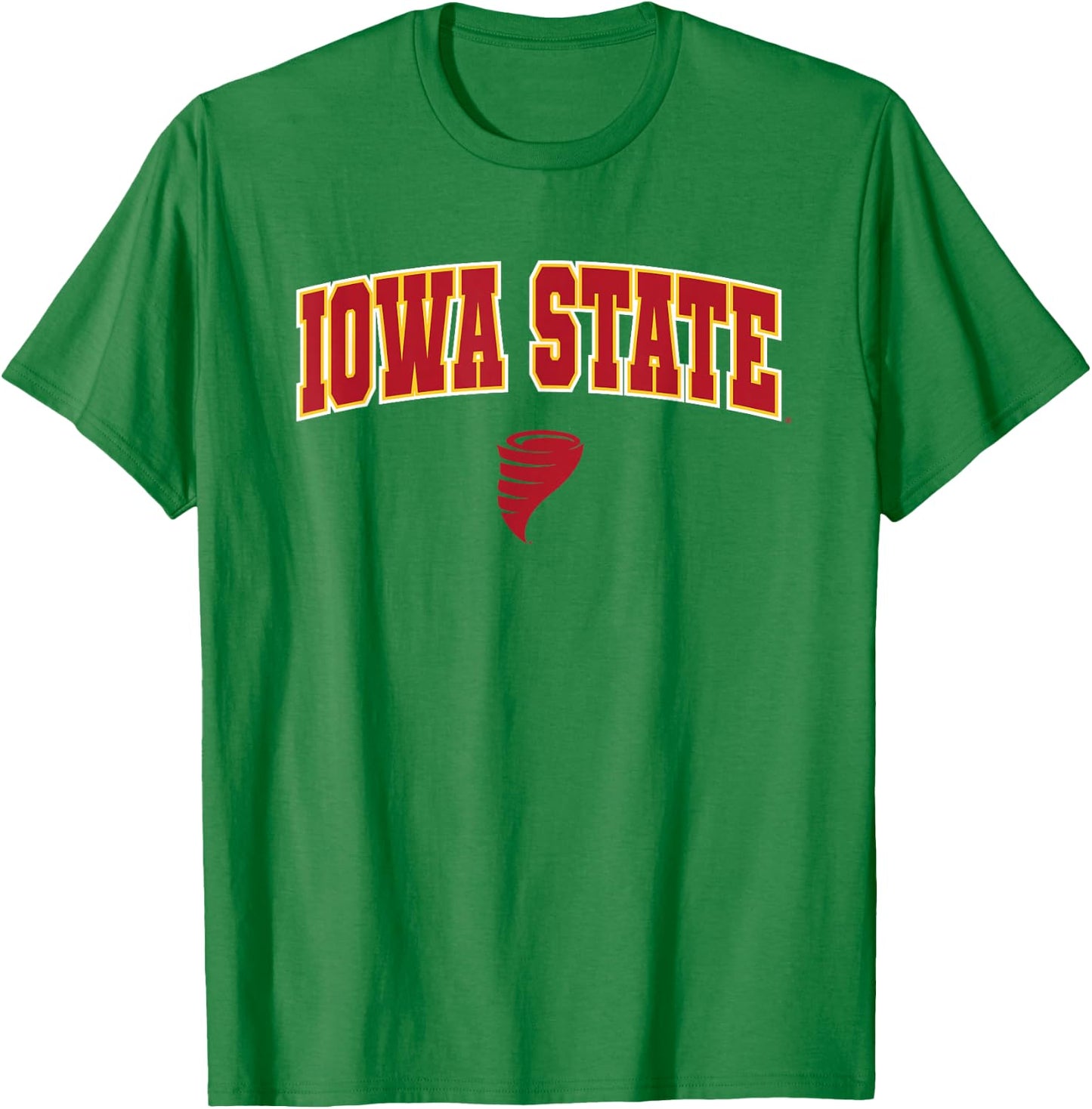 Iowa State University Cyclones Arch Logo T-Shirt - T-Shirt | Irish Green