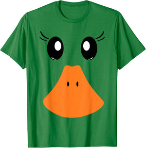 Duck Goose Bird Costume Carnival Fancy Dress Ducks Goose Peasant , White T-Shirt - T-Shirt | Irish Green