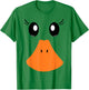 Duck Goose Bird Costume Carnival Fancy Dress Ducks Goose Peasant , White T-Shirt - T-Shirt | Irish Green
