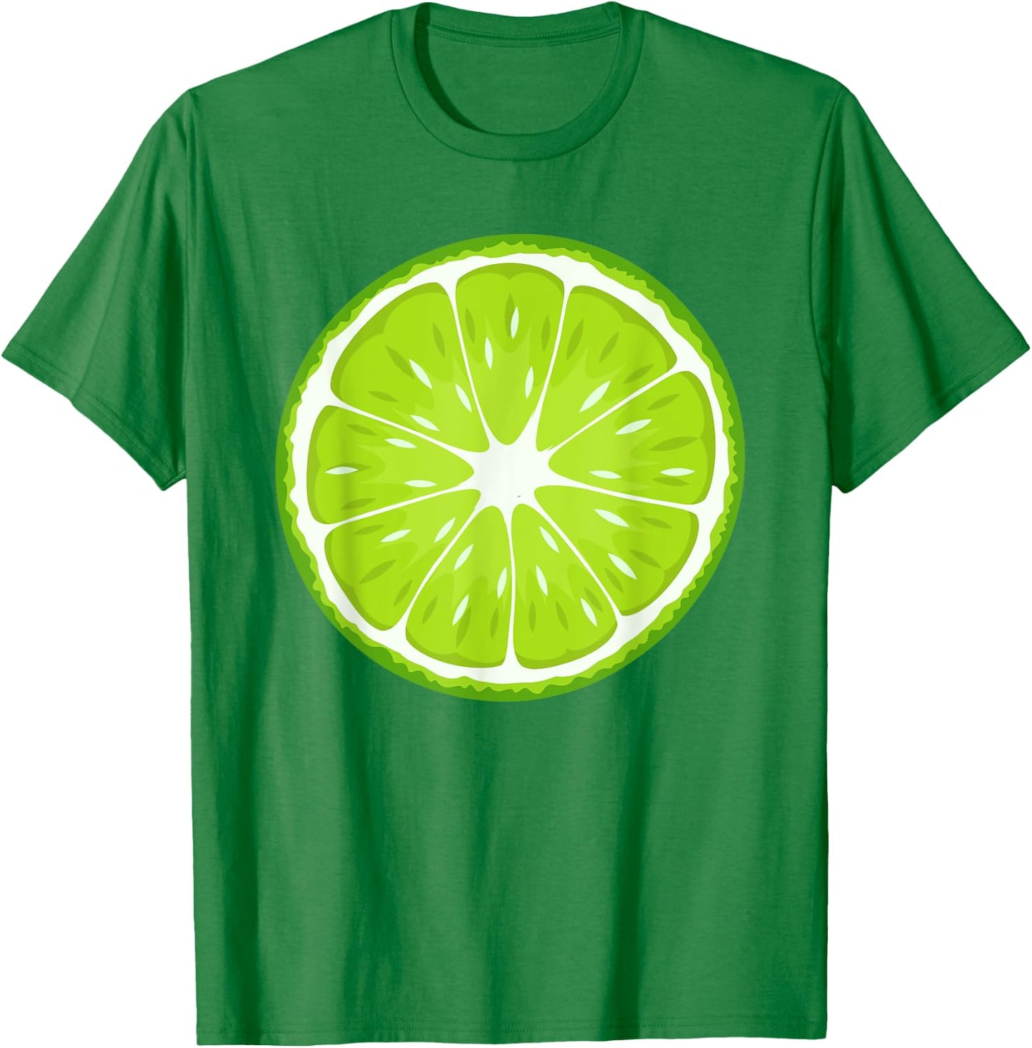 Lime Costume Fruit Halloween Lime Costume Shirt T-Shirt - T-Shirt | Irish Green