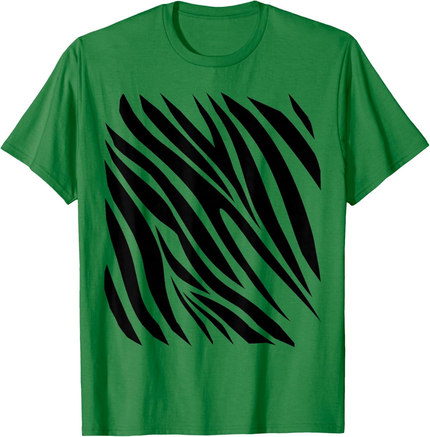 Zebra Print Idea For Kids & Zebra Strips Halloween Costume T-Shirt - T-Shirt | Irish Green
