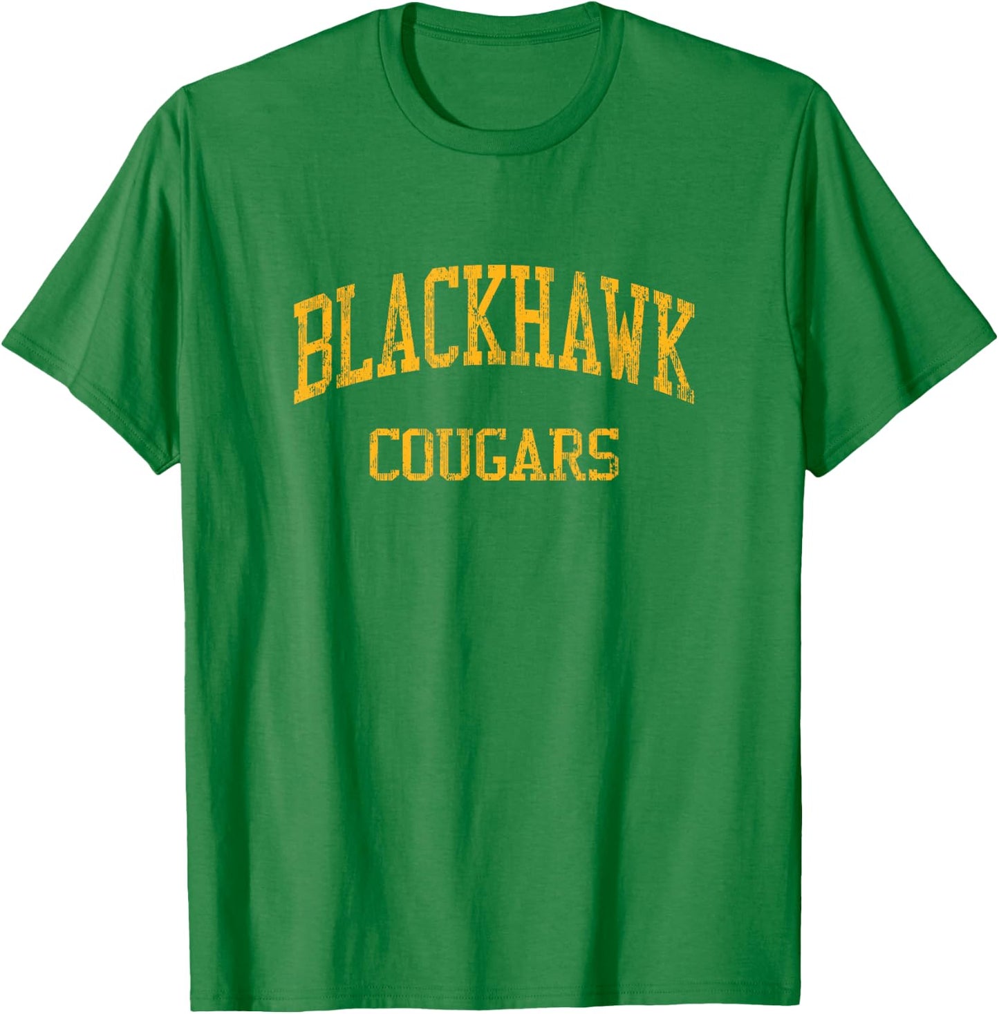 Blackhawk High School HS Beaver Falls PA Vintage Sports T-Shirt - T-Shirt | Irish Green