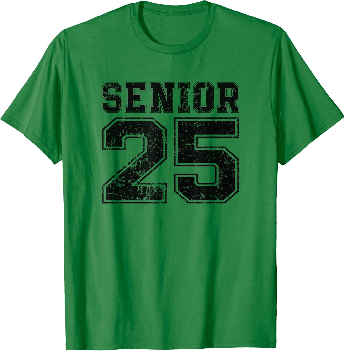 Class of 2025 Senior Graduate, Vintage Senior Graduation T-Shirt - T-Shirt | Irish Green