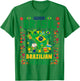 Brazil Flag for Kids - Brazil and Brazil Flag T-Shirt - T-Shirt | Irish Green