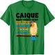 To Do List Caique Owner Caique Parrot Lover T-Shirt - T-Shirt | Irish Green
