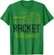 Funny Tennis Player Racket Pun Racket Whisperer T-Shirt - T-Shirt | Irish Green