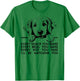 Every snack you make Golden Retriever dog breed retro T-Shirt - T-Shirt | Irish Green