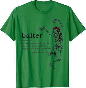 Balter Definition Skeleton Dancing T-Shirt - T-Shirt | Irish Green