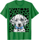 Spotted White With Black Polka Dots Diy Dalmatian T-Shirt - T-Shirt | Irish Green