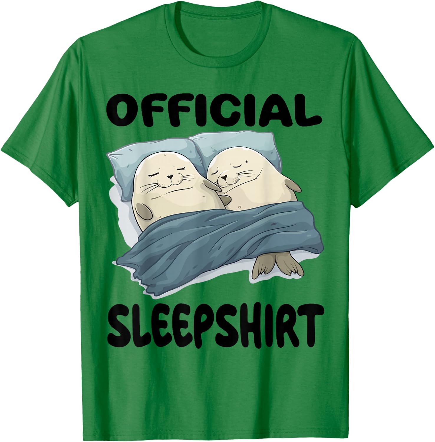 Seal Official Sleepshirt Pajamas Nightgown T-Shirt - T-Shirt | Irish Green