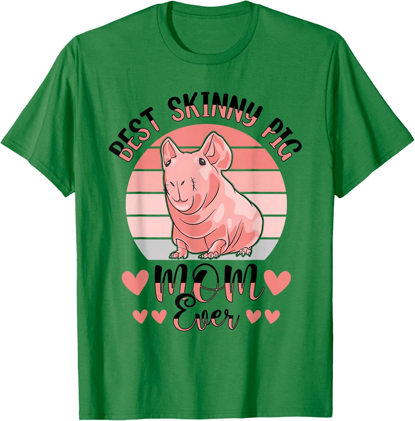 Hairless Guinea Pig Skinny Pig Owner Cavy Rodent Pet T-Shirt - T-Shirt | Irish Green