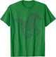 Pferd Mandala zum bemalen & ausmalen für Kinder T-Shirt - T-Shirt | Irish Green