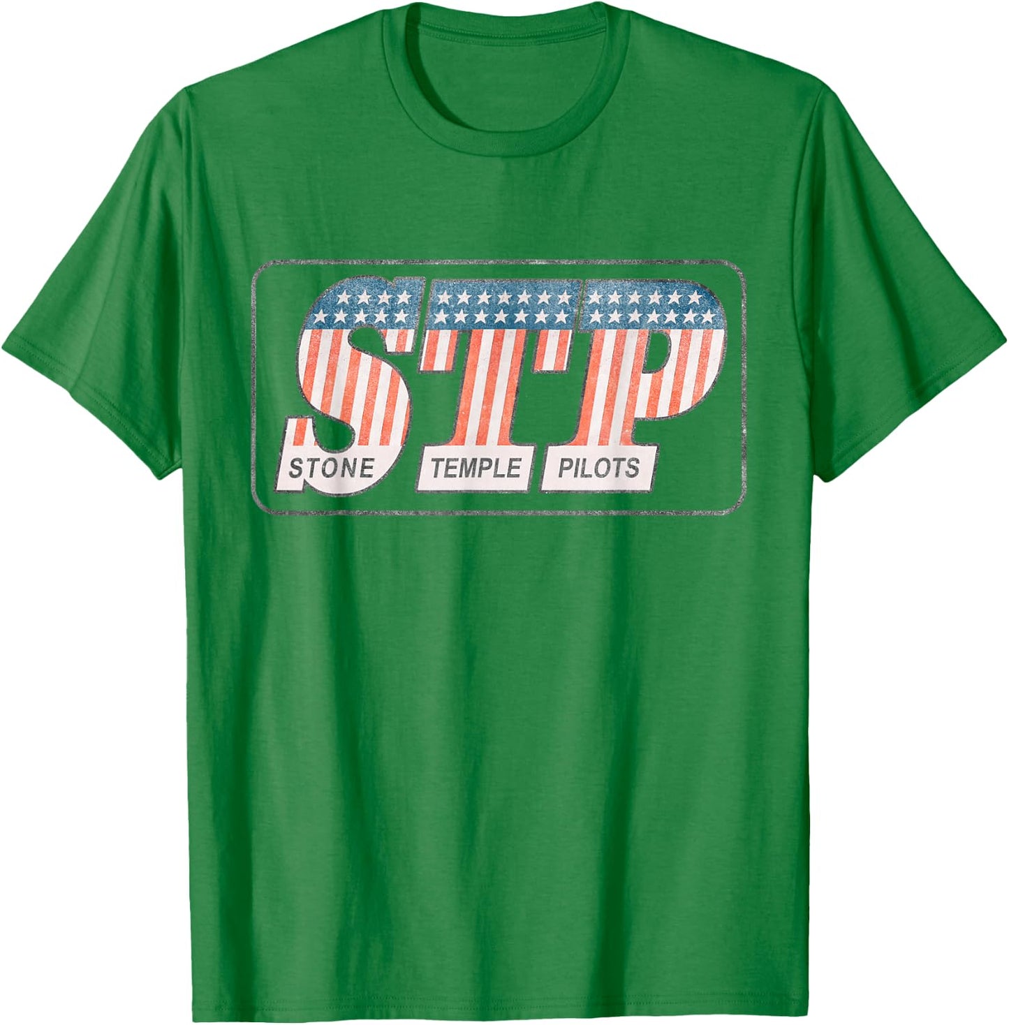 Stone Temple Pilots - Stars and Stripes , white, S T-Shirt - T-Shirt | Irish Green