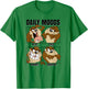 Looney Tunes Tazmanian Devil Daily Moods Panels Small T-Shirt - T-Shirt | Irish Green