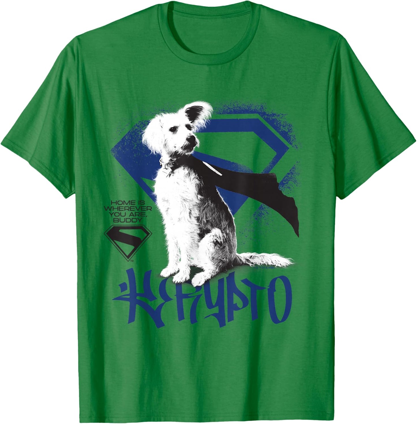 Supergirl 2026 Krypto Graffiti T-Shirt - T-Shirt | Irish Green