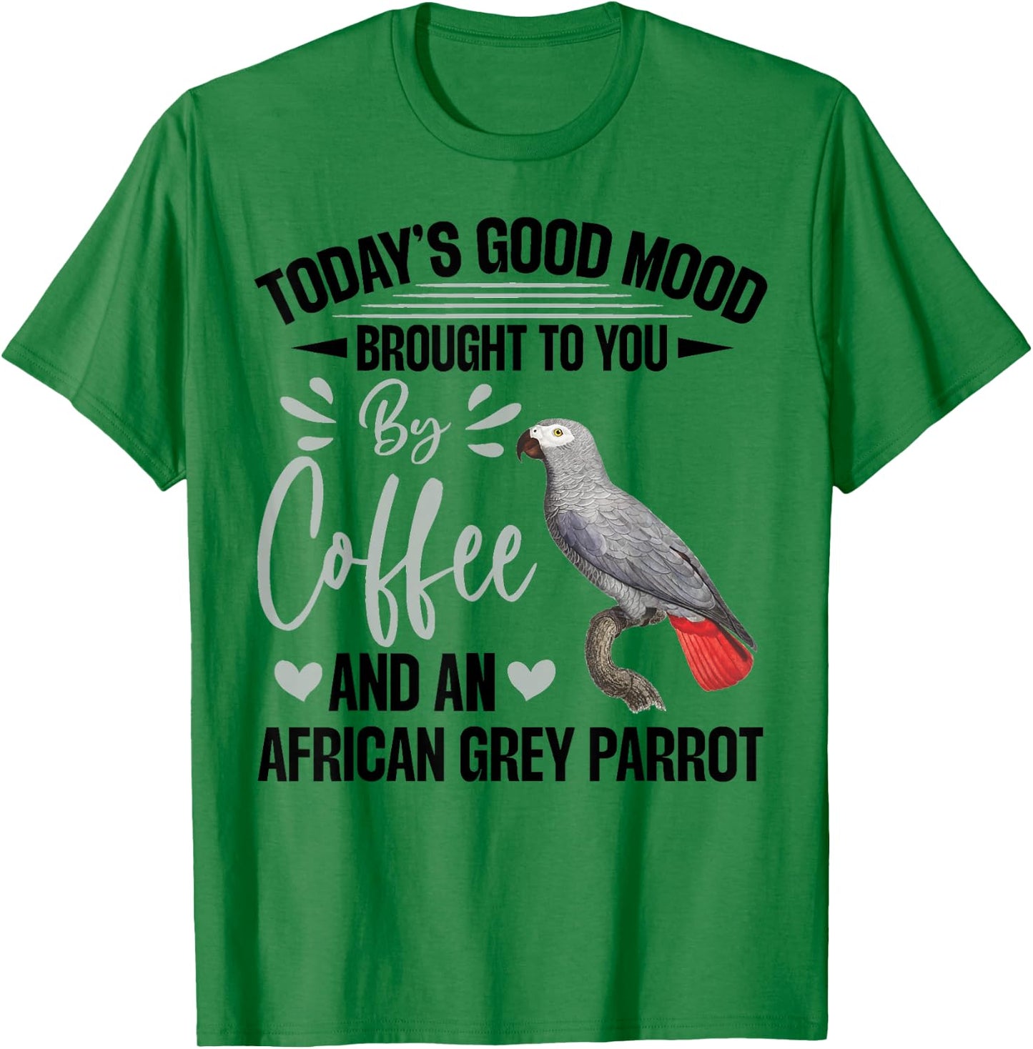 African Grey Parrot Toys African Grey Parrot Owner Parrot T-Shirt - T-Shirt | Irish Green