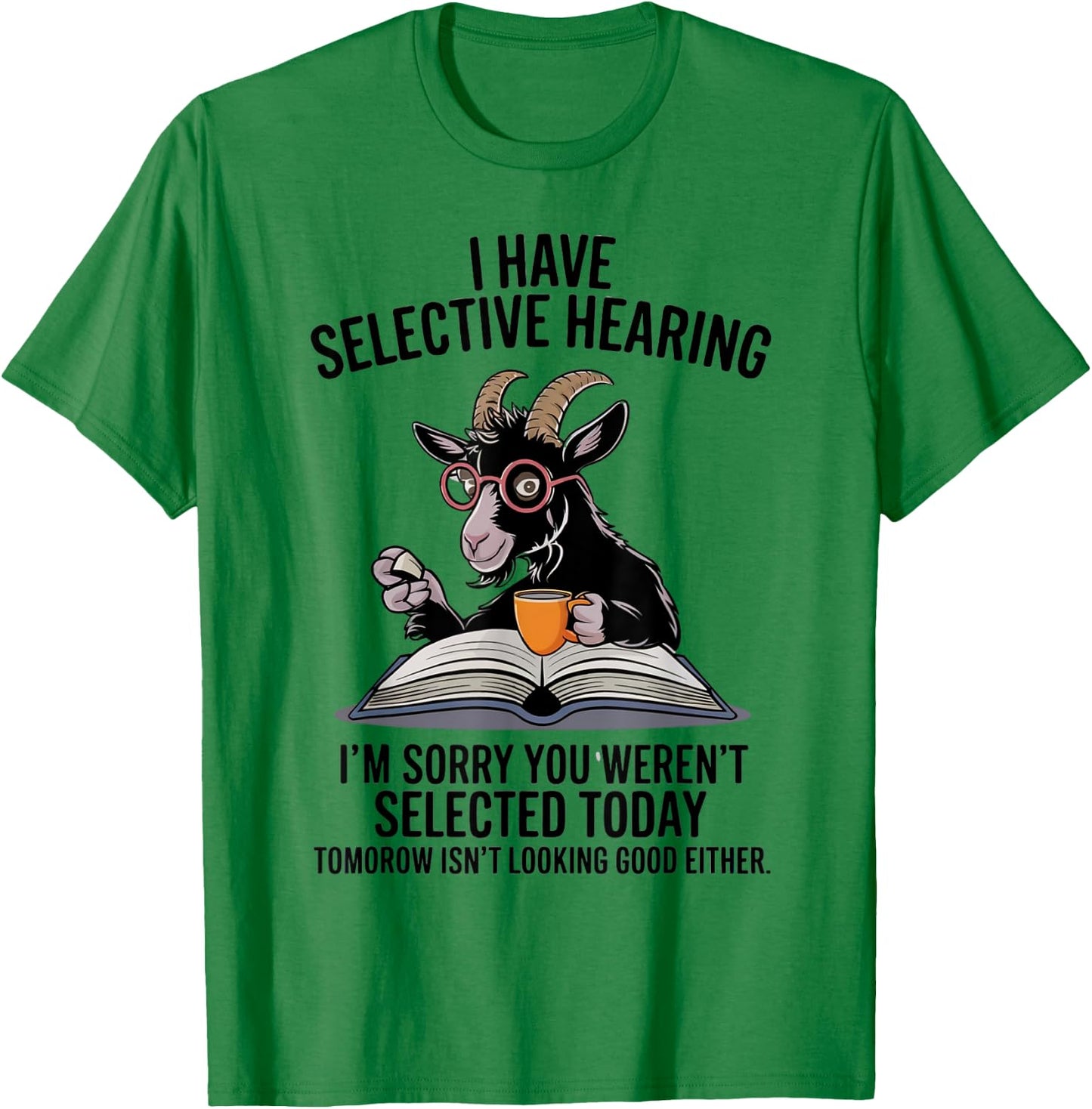 Little Live Pets Yoga Goat Stuffed Animal Goat Costume Kids T-Shirt - T-Shirt | Irish Green
