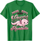 Just A Girl Who Loves Axolotls Girls Axolotl T-Shirt - T-Shirt | Irish Green