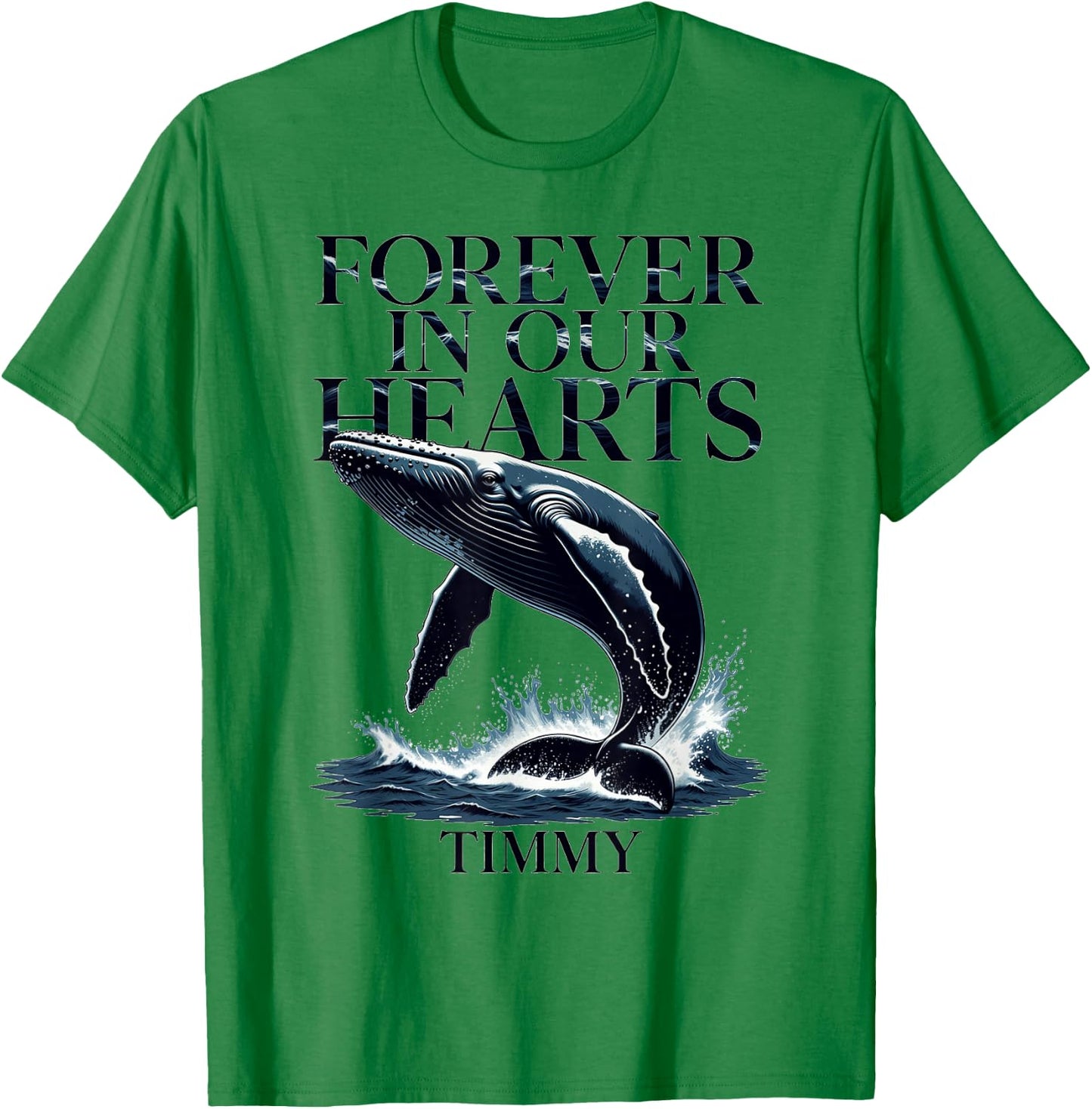 Timmy Wal Ostsee Buckelwal Team Hope Free In Our Hearts 2026 T-Shirt - T-Shirt | Irish Green