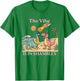 Funny Dinosaur The Vibe is in Shambles T-Shirt - T-Shirt | Irish Green
