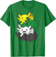 Scoliosexual Flag Pride Month Lgbtq Nonbinary Axolotl T-Shirt - T-Shirt | Irish Green