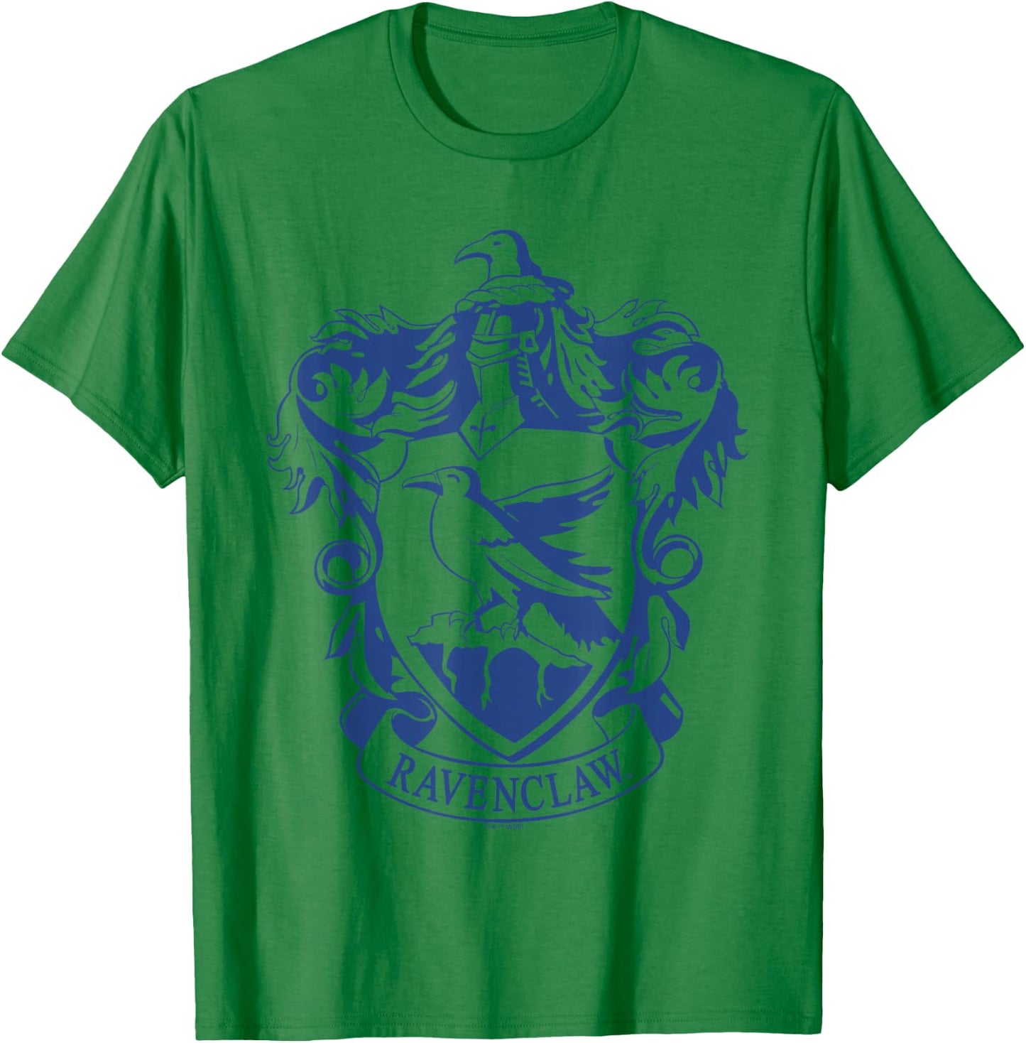 Harry Potter Ravenclaw One Color Crest T-Shirt - T-Shirt | Irish Green
