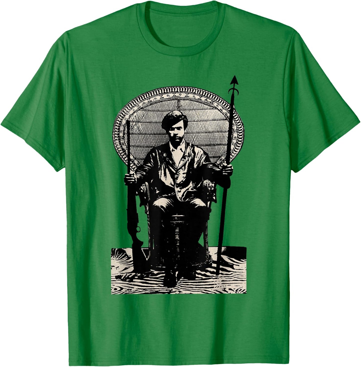 BPP Vintage Black History Self Defense Black Panthers Party T-Shirt - T-Shirt | Irish Green